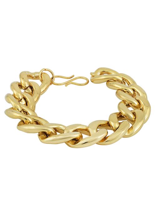 gold brass links bracelet - 18534741 - Standard Image - 0
