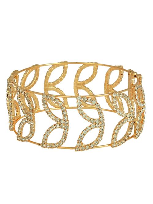 gold brass bangle - 18534749 - Standard Image - 0