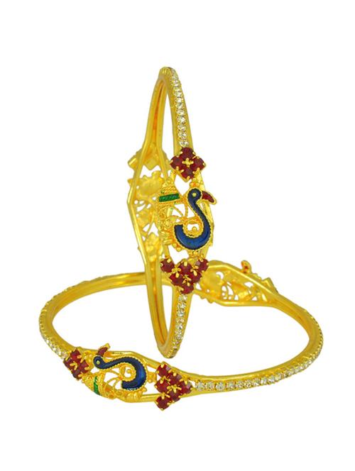 gold brass bangle - 18534764 -  Standard Image - 0