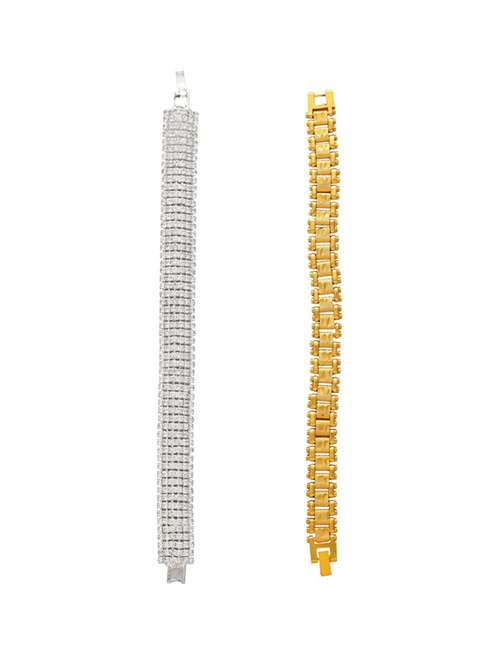 pack of 2 brass bangle - 18534778 - Standard Image - 0