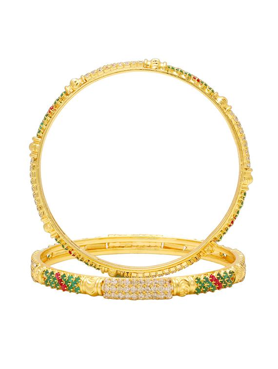gold brass bangle - 18534783 - Zoom Image - 0