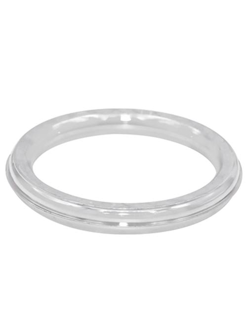 silver plated bangle - 18534787 -  Standard Image - 0