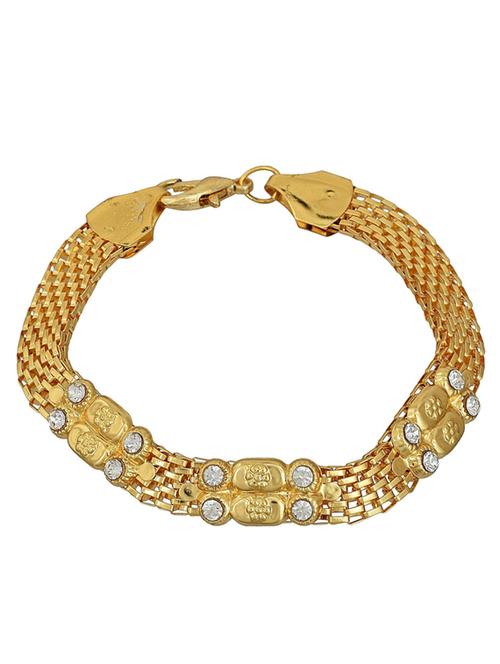 gold brass bangle bracelet  - 18534836 -  Standard Image - 0