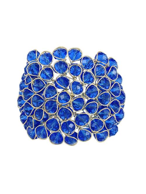 blue stoned bangle - 18534881 - Standard Image - 0