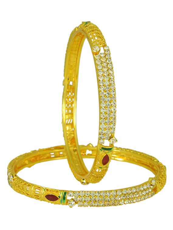 gold plated bangle - 18534892 - Zoom Image - 0