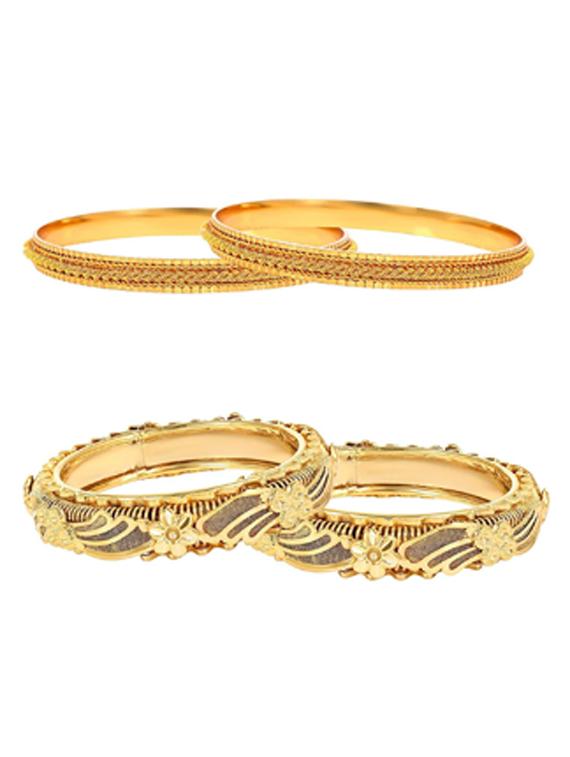 gold plated bangle - 18534910 -  Zoom Image - 0