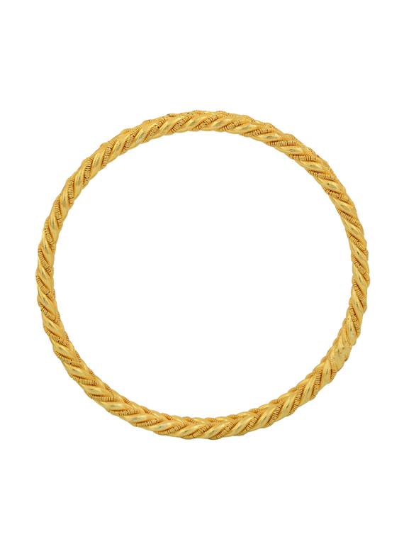 gold plated bangle - 18535188 -  Zoom Image - 0