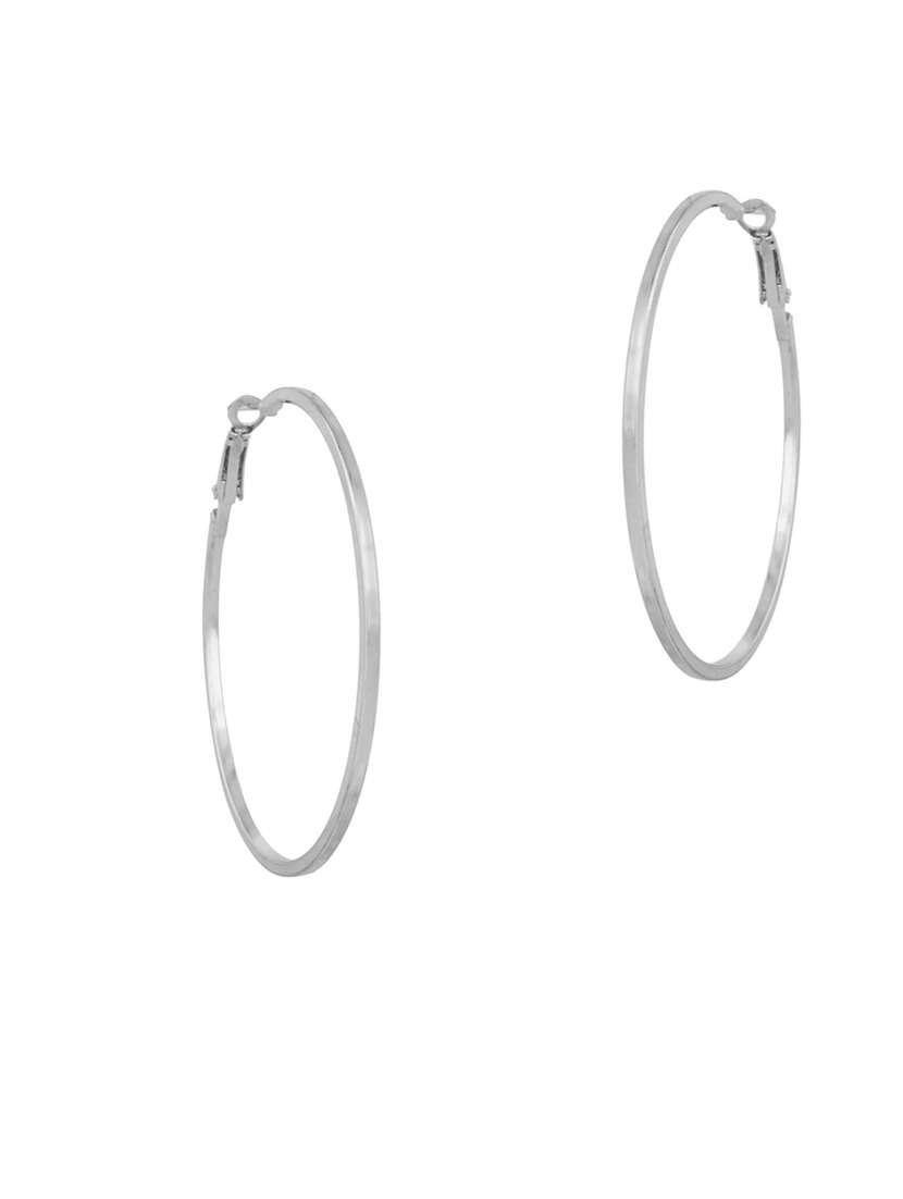 silver plated earring