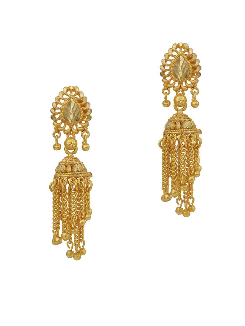 gold plated stud earring 
