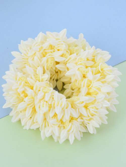 artificial perfumed mogra gajra veni hair accessory - 18535608 -  Standard Image - 0