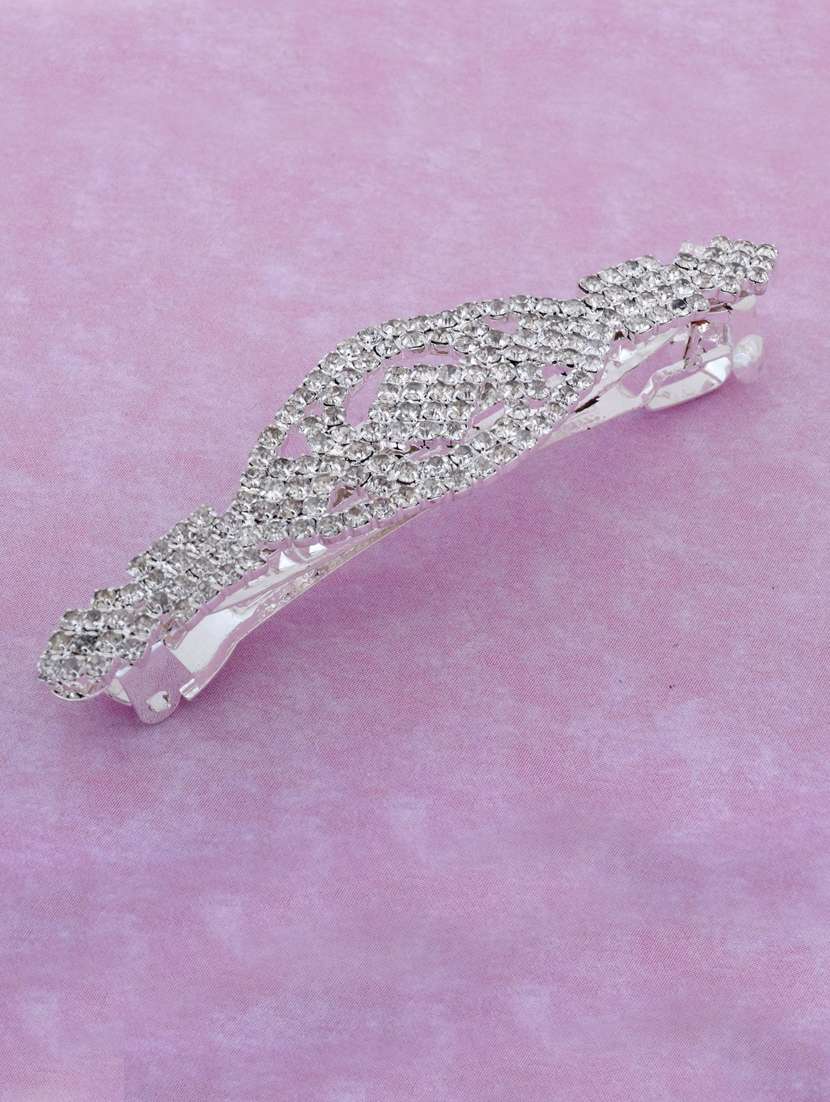 silver hair clutcher  