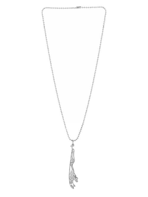 unsex silver plated pendant - 18535712 - Standard Image - 0
