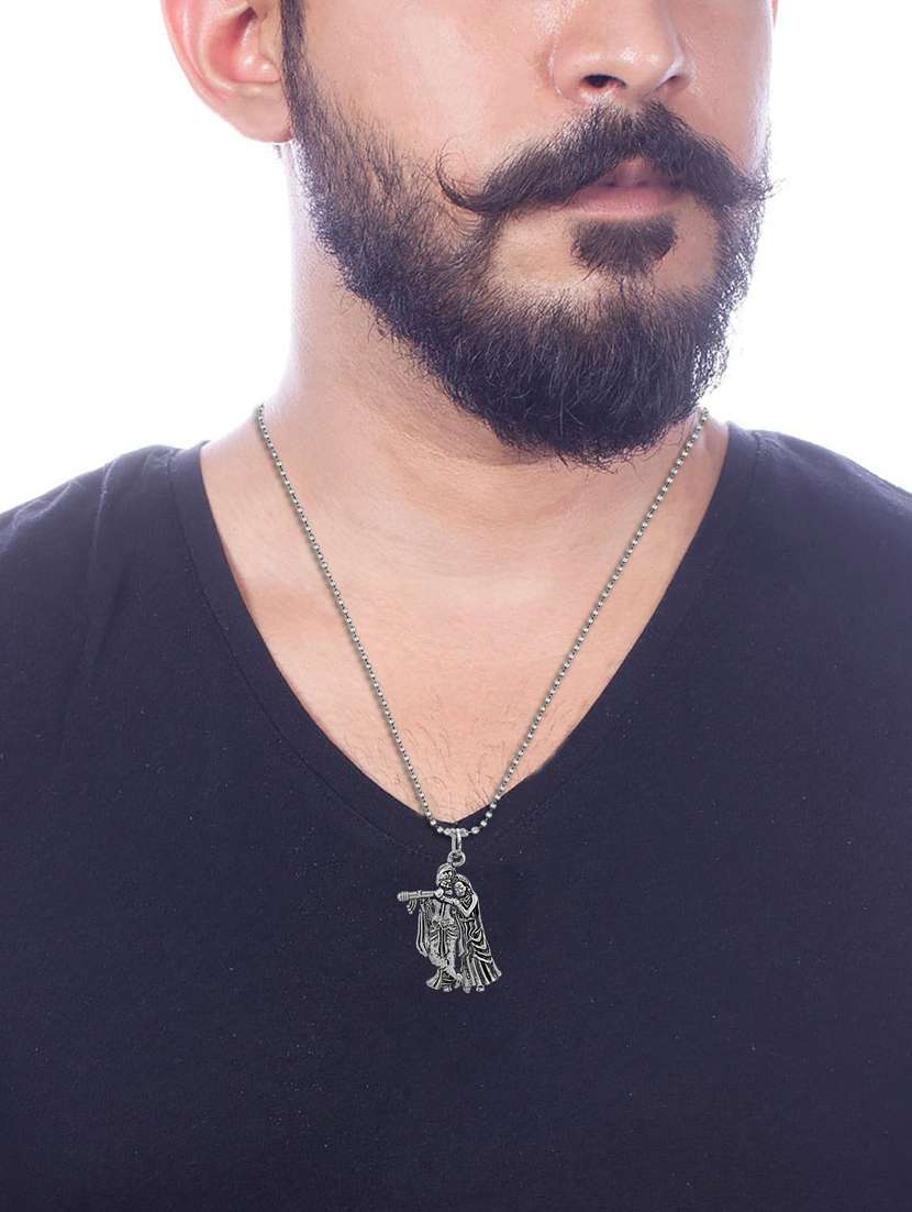 silver brass pendant - 18535727 - Standard Image - 3