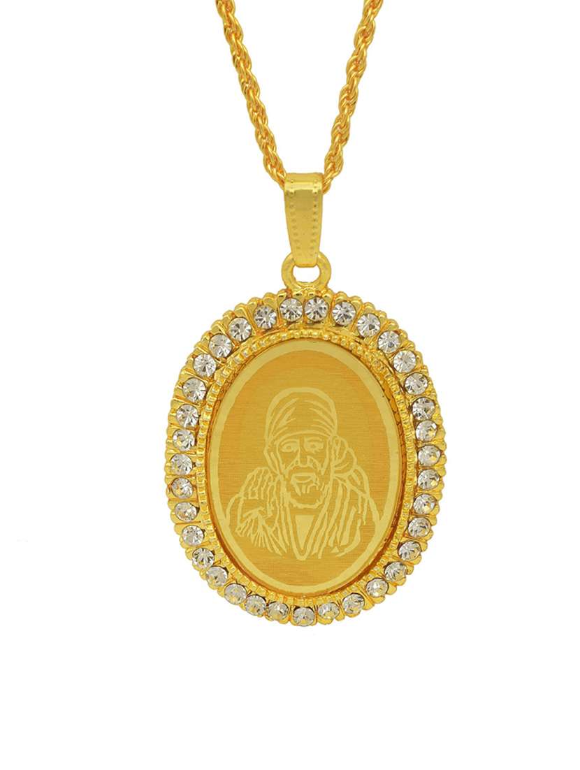 gold plated pendant set 