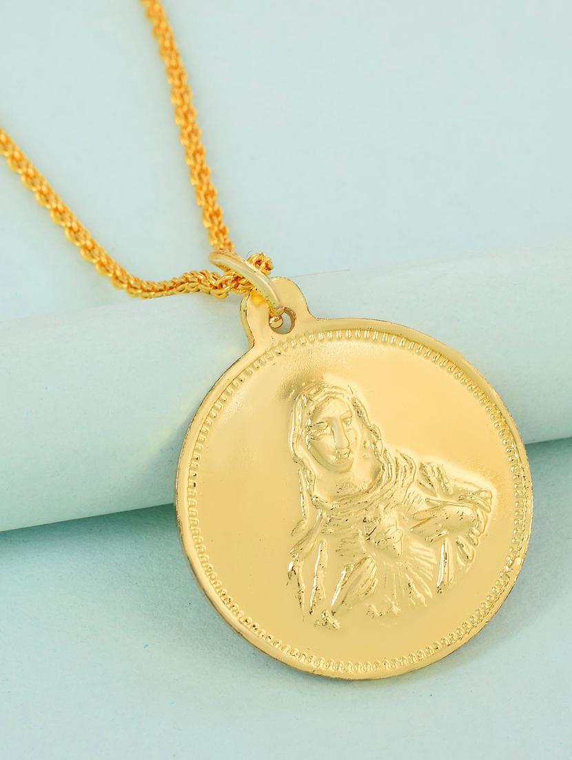 gold metal pendant - 18535877 - Zoom Image - 0