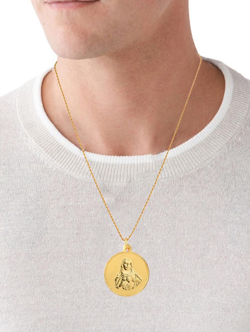 gold metal pendant - 18535877 - Standard Image - 3