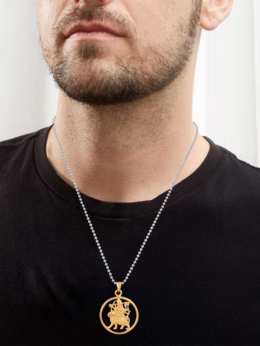 gold brass pendant - 18535922 -  Standard Image - 3