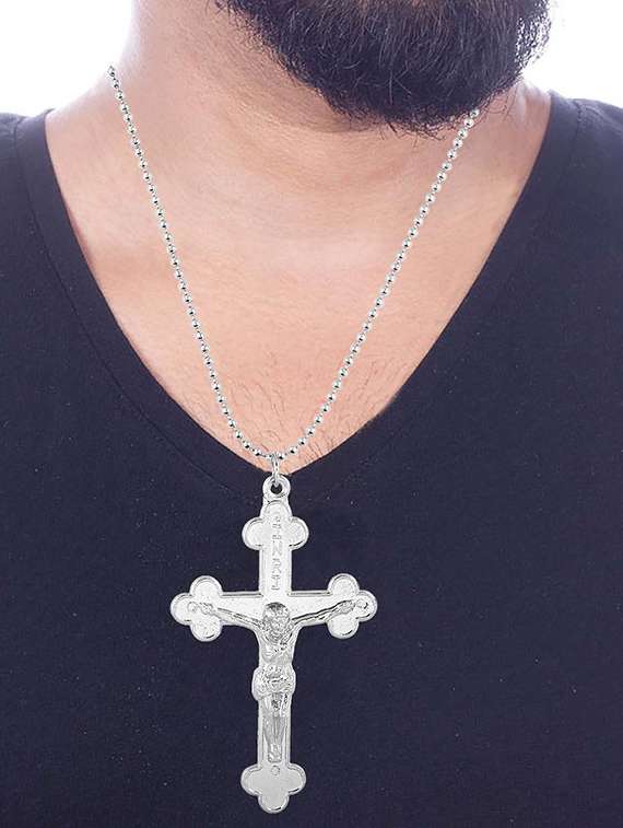 silver brass pendant - 18536003 - Standard Image - 3