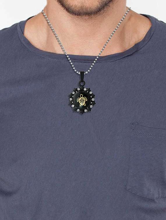 black brass pendant - 18536019 - Standard Image - 3