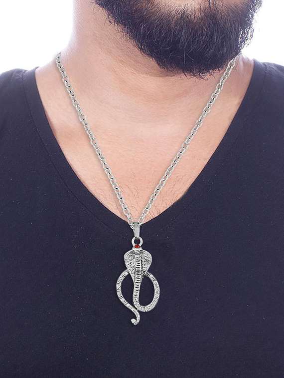 silver brass pendant - 18536092 - Standard Image - 3
