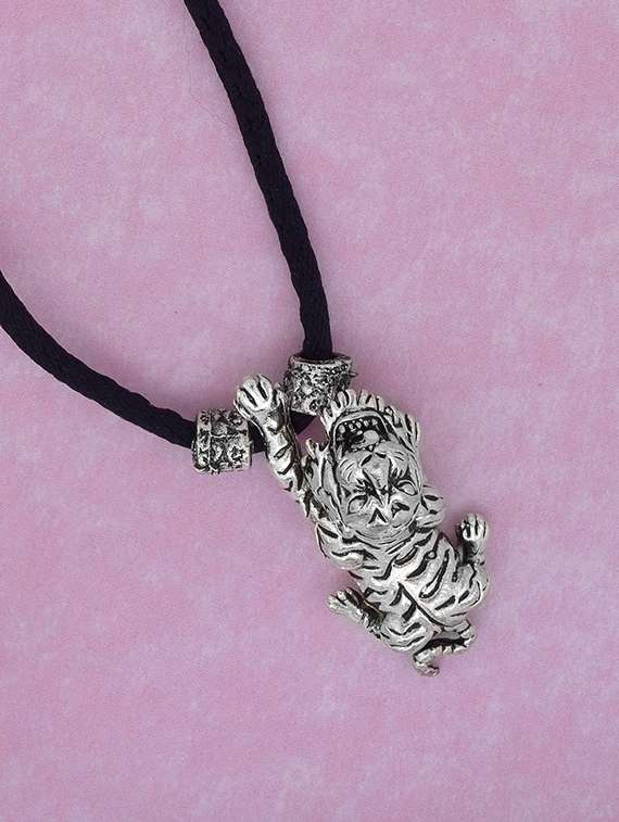 silver plated pendant