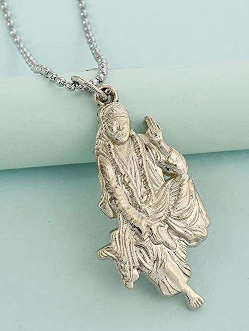 silver brass pendant - 18536153 -  Standard Image - 0