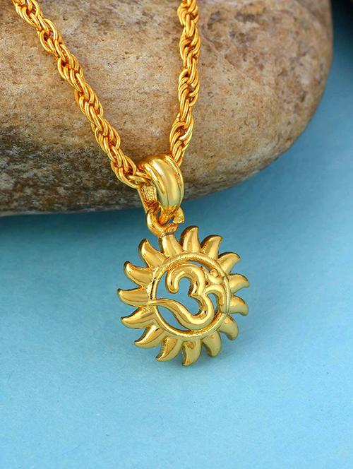 gold plated pendant - 18536176 - Standard Image - 0