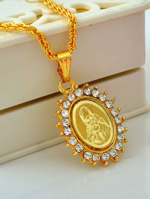 yellow pleated pendant - 18536219 - Standard Image - 0
