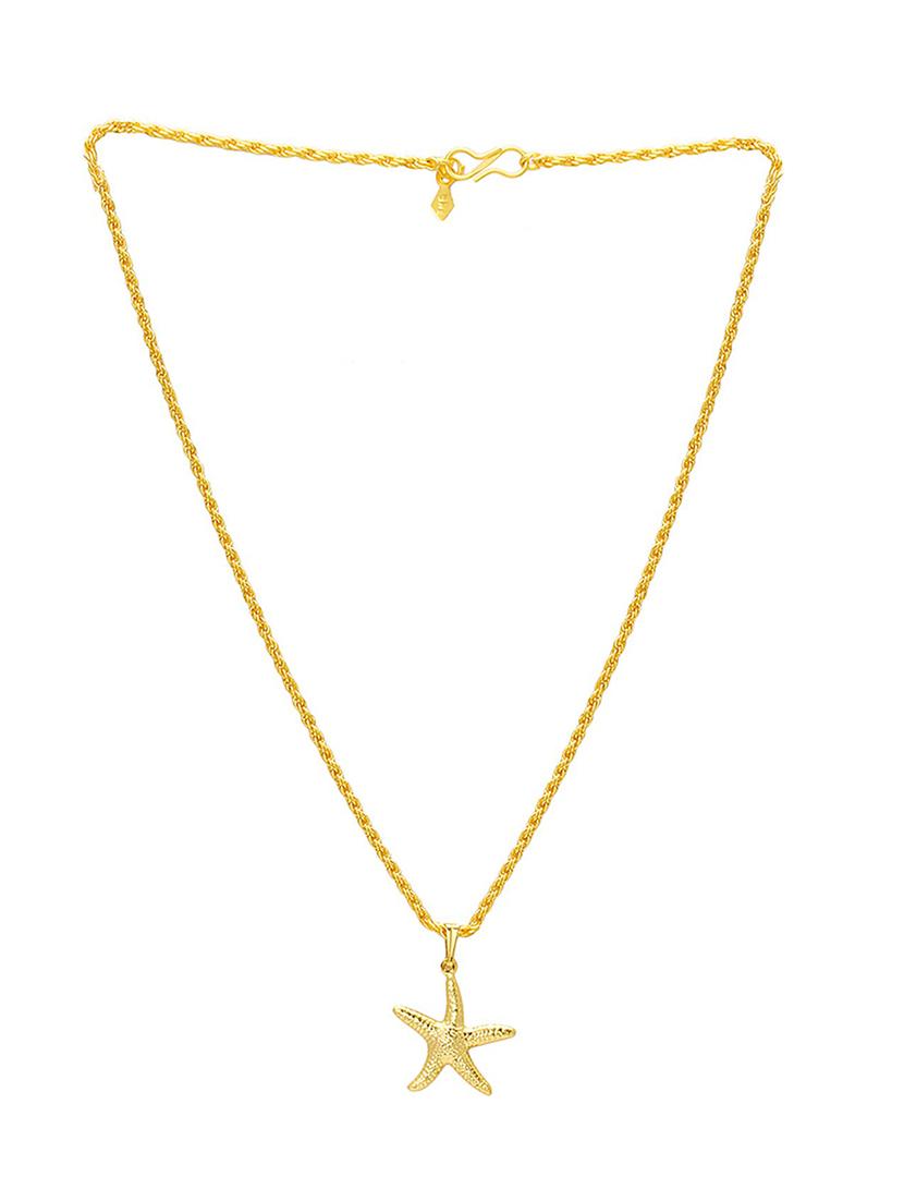 gold pleated pendant - 18536238 -  Zoom Image - 0