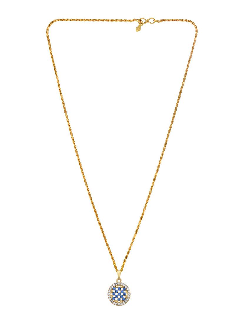 gold pleated pendant - 18536253 -  Zoom Image - 0