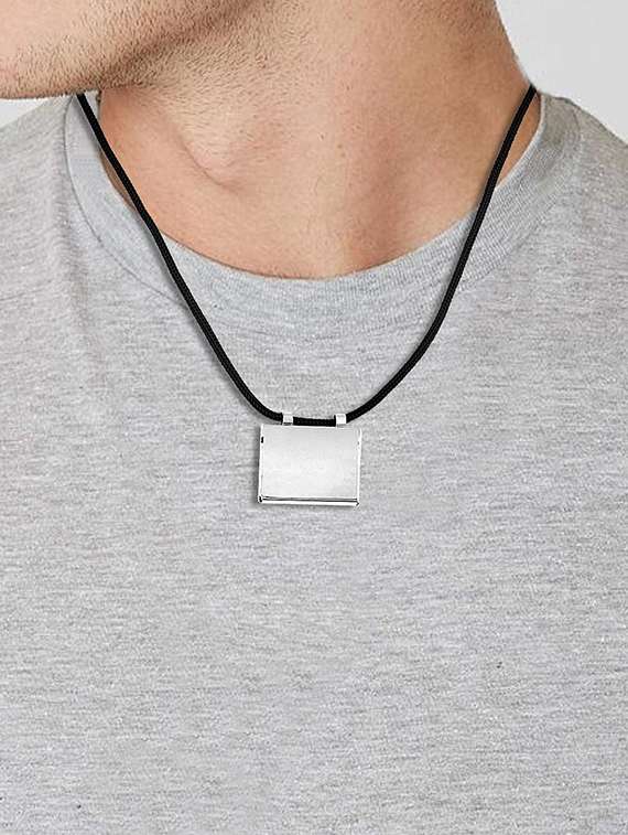 silver brass pendant - 18536260 -  Standard Image - 3