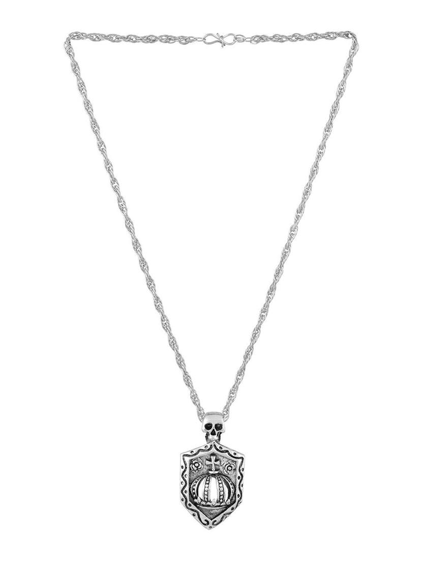 king's crown and shield 3d locket - 18536370 - Zoom Image - 0