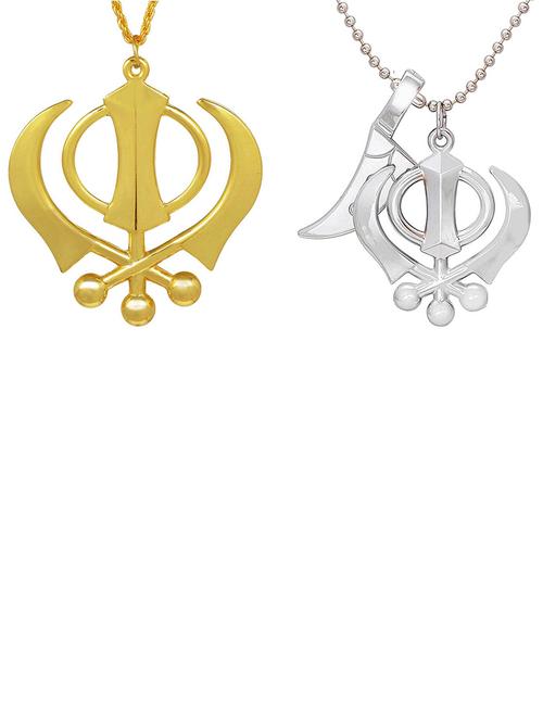 gold plated pendant - 18536406 -  Standard Image - 0