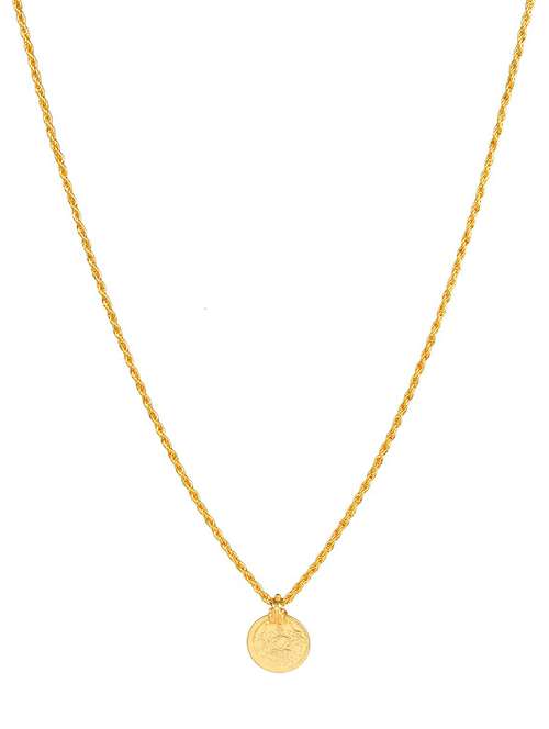 gold plated pendant - 18536422 -  Standard Image - 0