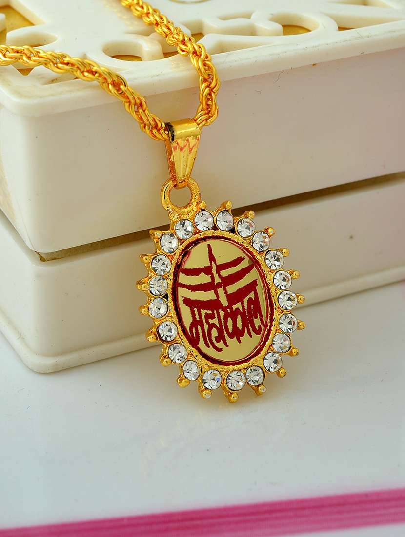 gold plated pendant