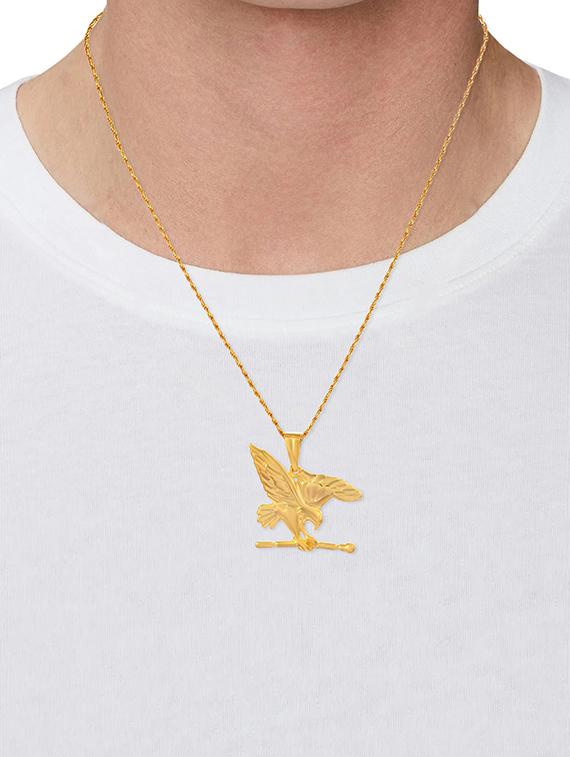 gold plated pendant - 18536446 - Standard Image - 3