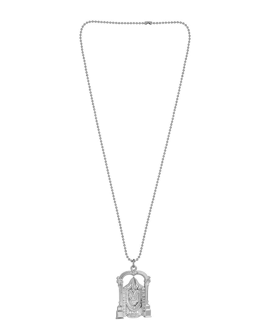 silver brass pendant