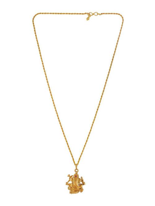 gold plated pendant - 18536508 -  Standard Image - 0
