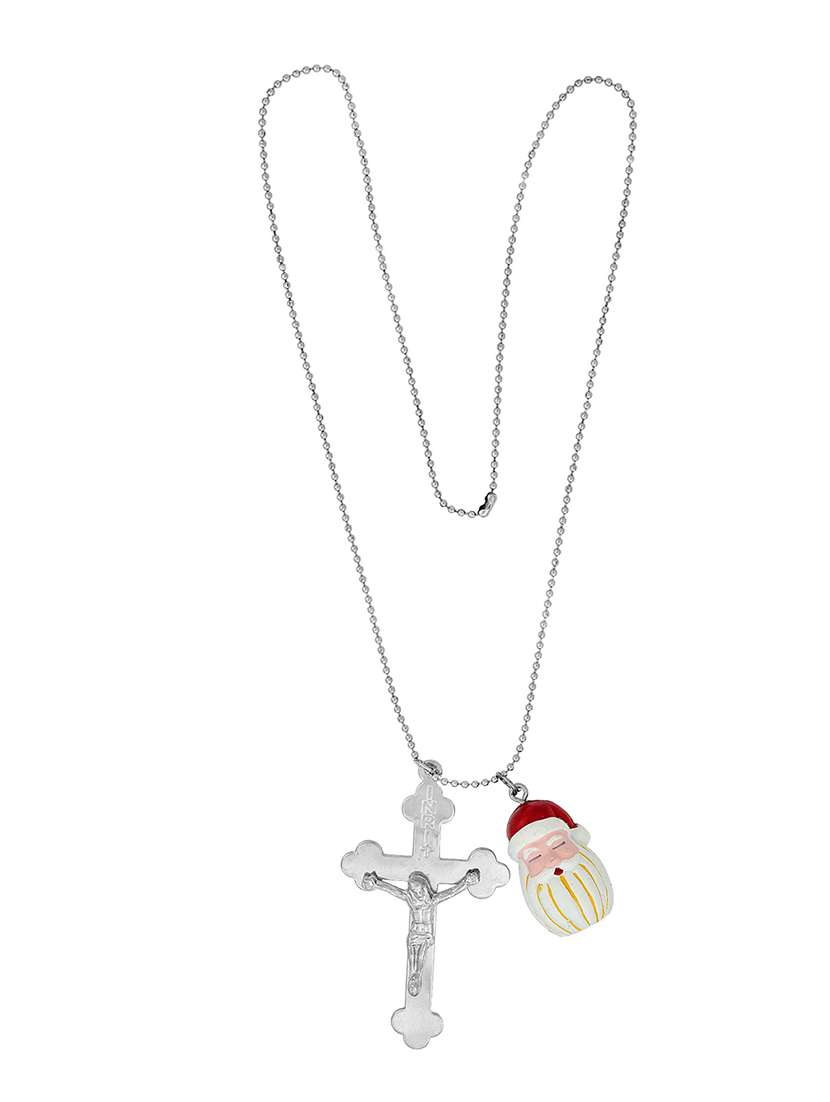 silver brass pendant