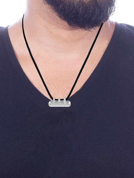 silver brass pendant - 18536520 -  Standard Image - 3