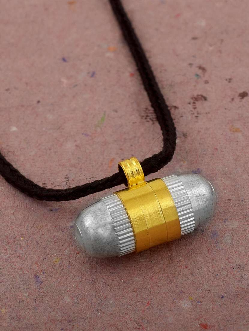 silver brass pendant