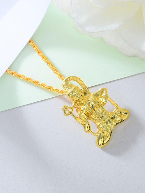 gold plated pendant - 18536544 -  Standard Image - 0