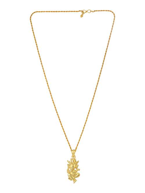 gold plated pendant - 18536607 -  Standard Image - 0