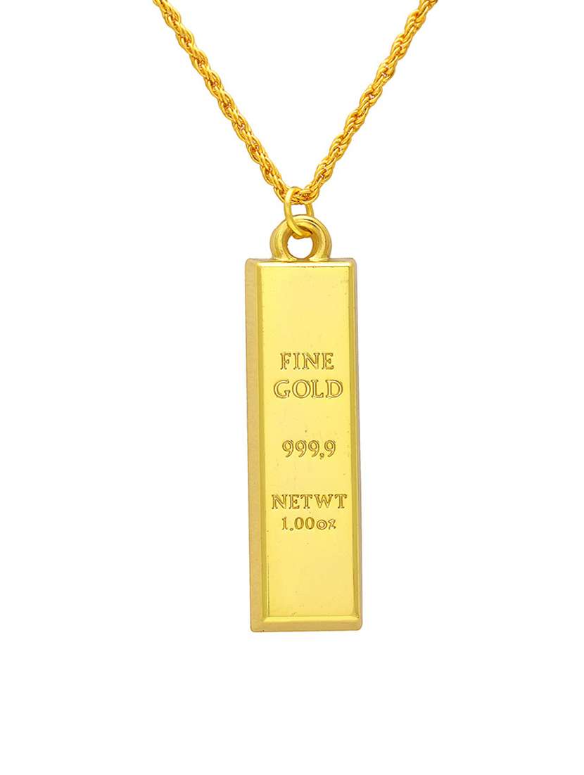 brown plated pendant - 18536669 - Zoom Image - 0
