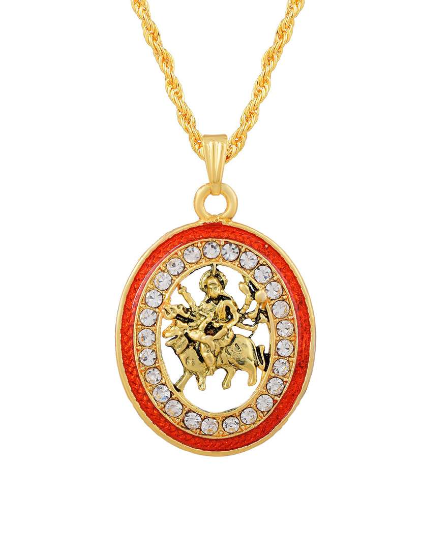 gold plated pendant set 