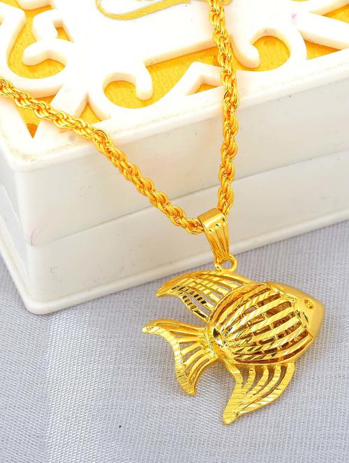 gold plated pendant - 18536749 - Standard Image - 0