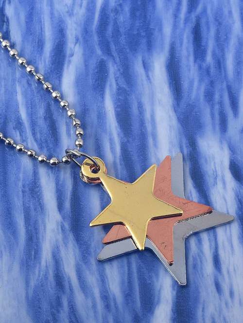 multi colored brass pendant - 18536817 -  Standard Image - 0