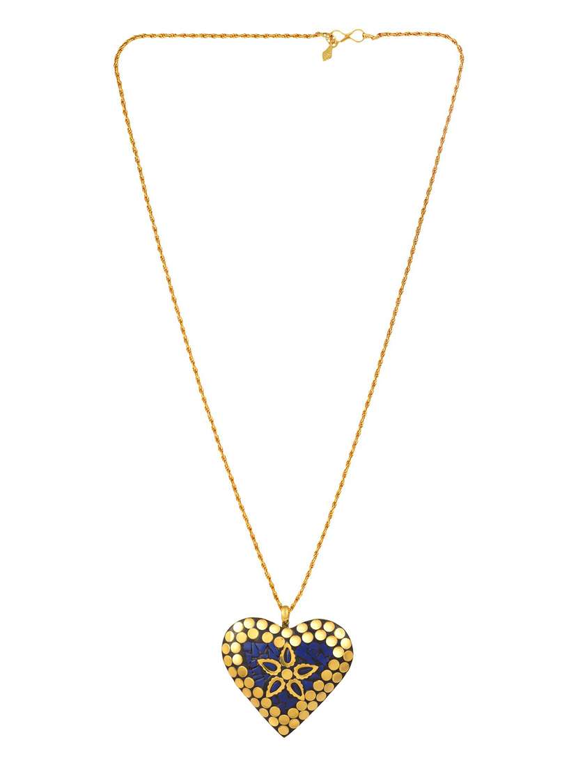 blue metal pendant - 18536829 -  Standard Image - 3