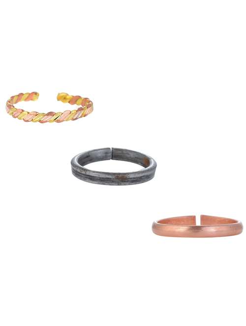 multi colored brass finger  ring - 18536908 -  Standard Image - 0