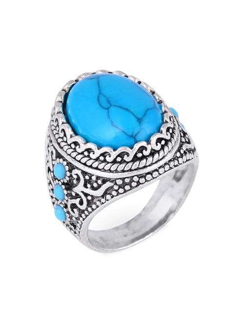 silver brass finger ring - 18536911 - Standard Image - 0